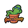 Single & Succulent Sticker — Stickatude UV-printed die-cut sticker