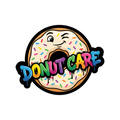Donut Care Sticker — Stickatude UV-printed die-cut sticker
