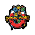 Dumbass Magnet Sticker — Stickatude UV-printed die-cut sticker