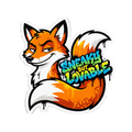 Sneaky But Lovable Sticker — Stickatude UV-printed die-cut sticker
