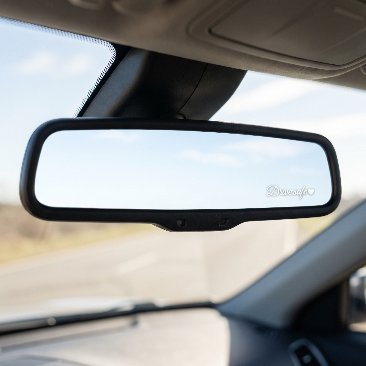 Drive Safe white
