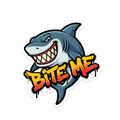 Bite Me Sticker — Stickatude UV-printed die-cut sticker