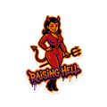 Raising Hell Halloween Sticker — Stickatude UV-printed die-cut Halloween sticker