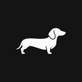 Dachshund Decal — Stickatude white car-window decal
