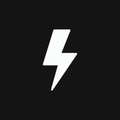 Lightning Bolt Decal — Stickatude white car-window decal