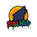 Stay Wild Window Sticker — Stickatude UV-printed window sticker